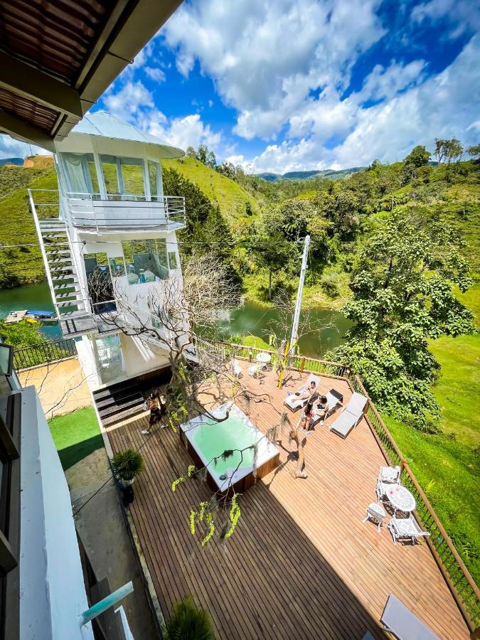 Guatapé Piedra Del Penol Hotel מראה חיצוני תמונה